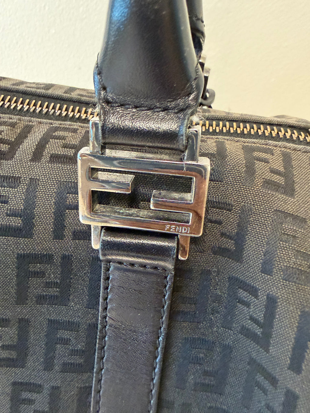 FENDI BAULETTO BOSTON ZUCCA
