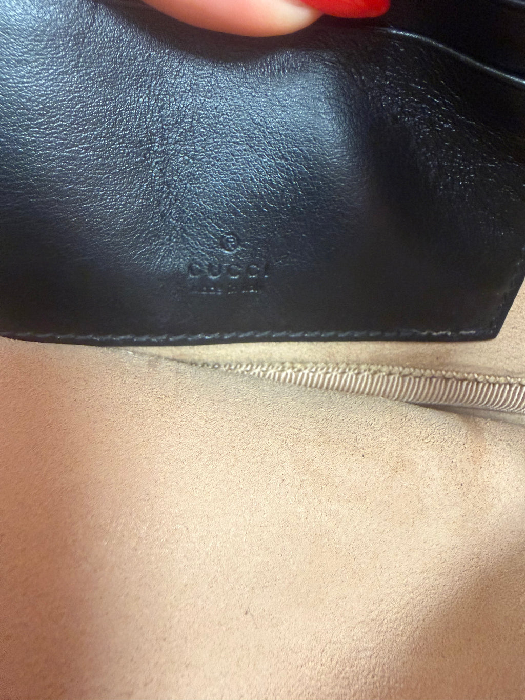 GUCCI GG MARMONT MINI TRIPLO SCOMPARTO