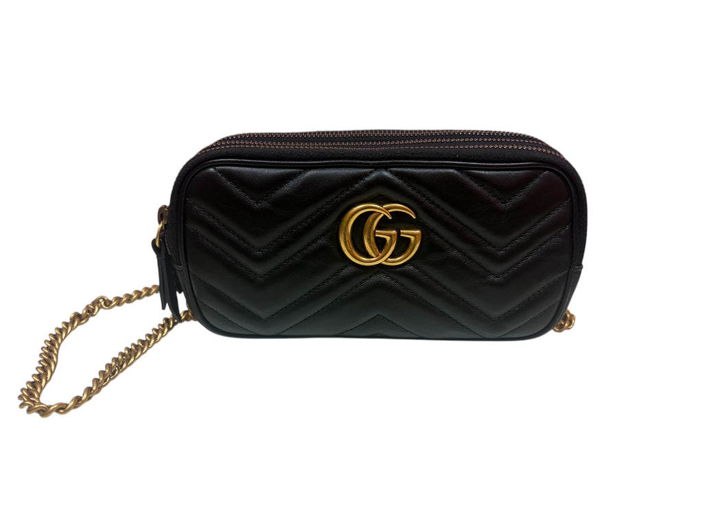 GUCCI GG MARMONT MINI TRIPLO SCOMPARTO
